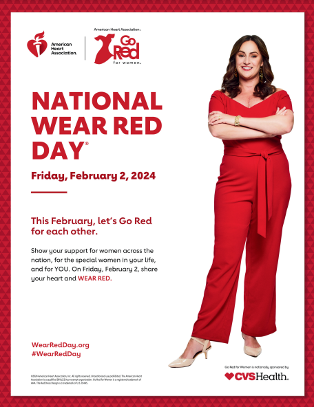 Wear Red this Friday  Malheur County Health Department